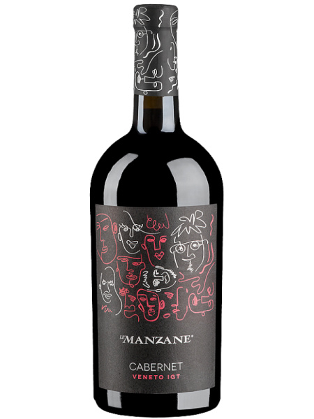 Вино Красное Сухое Le Manzane Cabernet 2021 0,75 л фото