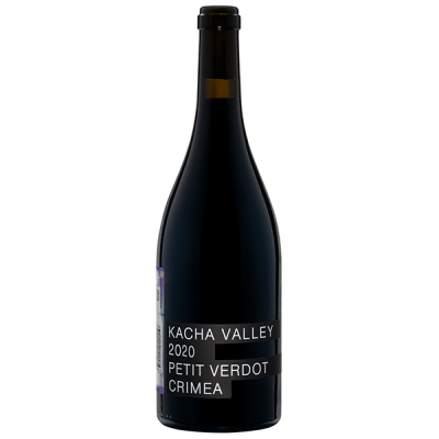 Вино Красное Сухое Kacha Valley Petit Verdot Crimea 2020 0,75 л фото