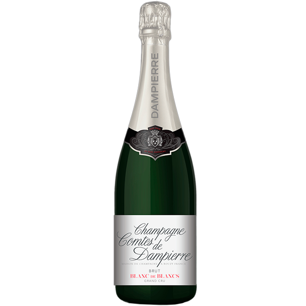 Шампанское Белое Брют Comte Audoin de Dampierre Cuvee des Ambassadeurs Blanc de Blancs Grand Cru Brut Champagne in gift box 0,75 л фото