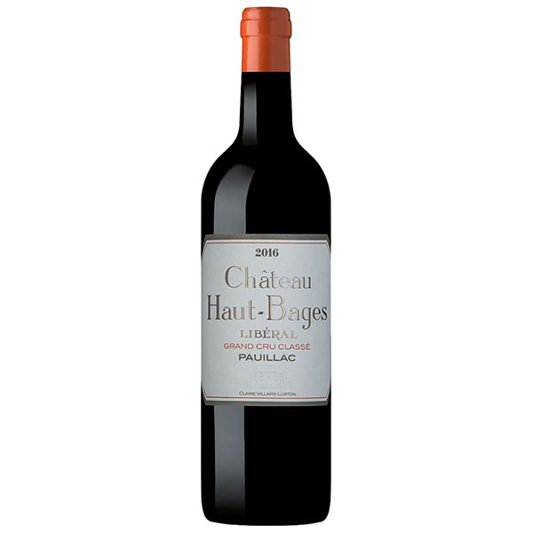 Вино Красное Сухое Chateau Haut-Bages Liberal 5-e Grand Cru Classe Pauillac 2016 0,75 л фото