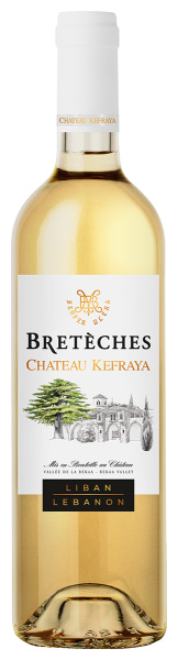 Вино Белое Сухое Château Kefraya Bretèches Blanc 2022 0,75 л фото