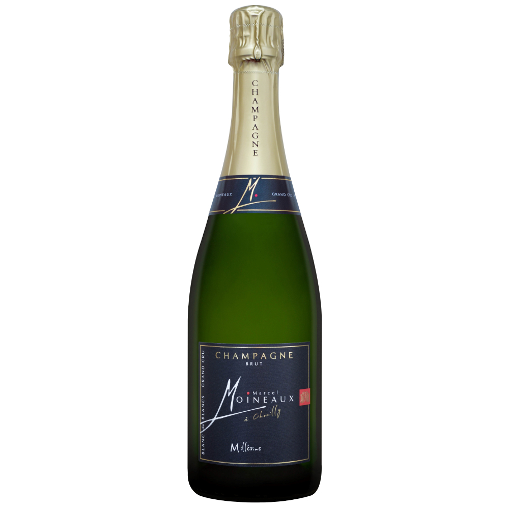 Вино игристое Белое Брют Marcel Moineaux Blanc de Blancs Grand Cru Millesime Brut Champagne 2018 0,75 л фото