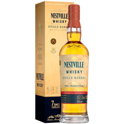 Виски Nestville Single Barrel in gift box 0,70 л фото