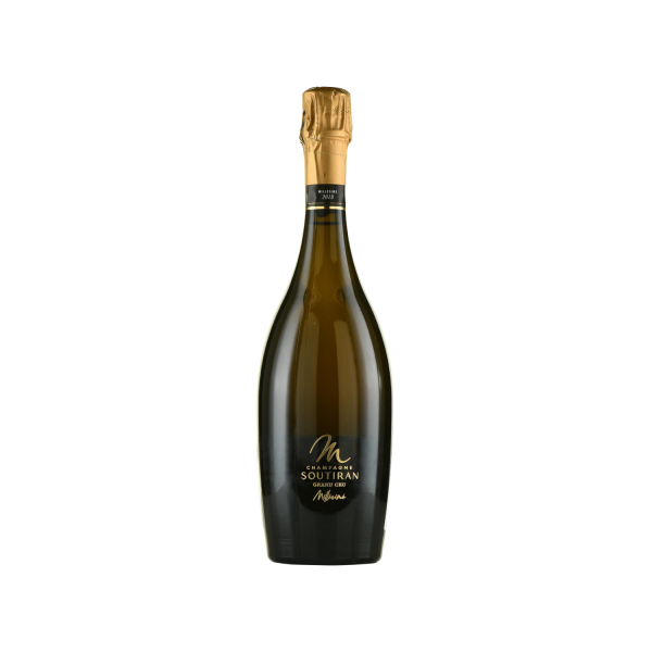 Вино игристое Soutiran Millesime Grand Cru Brut Champagne 2018 0,75 л фото