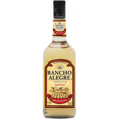 Текила Ранчо Алегре Репосадо 40% 0,7 л фото