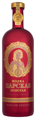Водка Tsarskaja Gold Moscow Edition 1 л фото