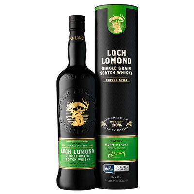 Виски Loch Lomond Single Grain Peated Highland in gift box 0,7 л фото