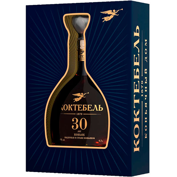 Коньяк Koktebel 30 Years Old in gift box 0,7 л фото