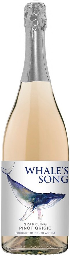 Вино игристое Белое Экстра Брют Whale's Song Sparkling Pinot Grigio 0,75 л фото