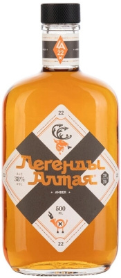Настойка Legends of Altai Amber Bitter 0,5 л фото