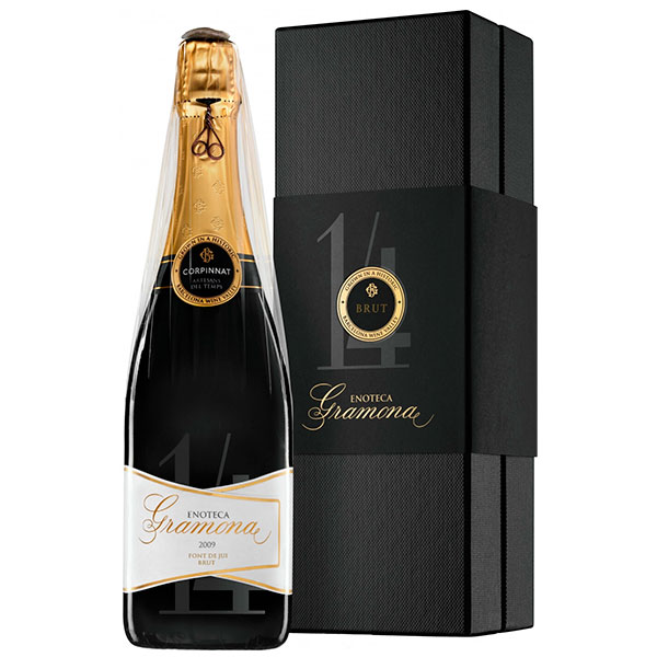 Вино игристое Белое Брют Gramona Enoteca Brut Corpinnat in gift box 2009 0,75 л фото