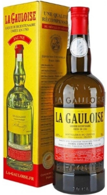 Ликер La Gauloise Jaune in gift box 0,7 л фото