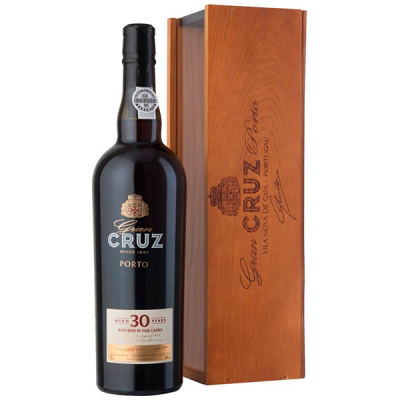 Портвейн Gran Cruz 30 Years in wooden box 0,75 л фото