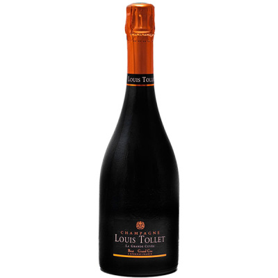Вино игристое Белое Брют Louis Tollet La Grande Cuvee Grand Cru Brut Champagne 0,75 л фото