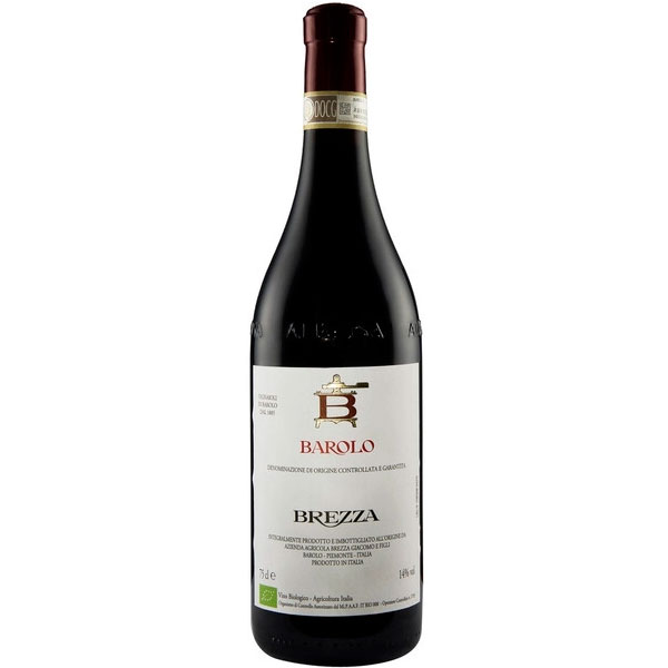 Вино Красное Сухое Brezza Barolo 2018 0,75 л фото
