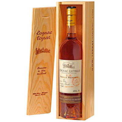 Коньяк Leyrat XO Vielle Reserve in wooden box 0,70 л фото