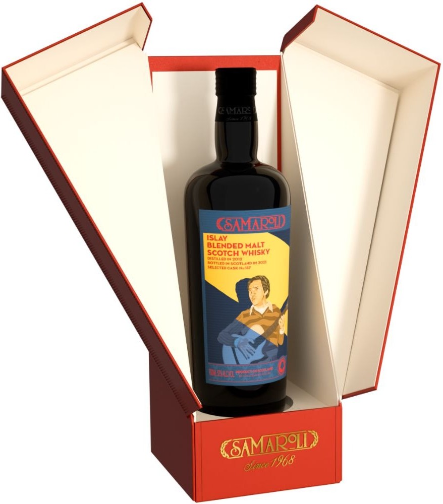 Виски Samaroli Islay Blended Malt Vissotsky Limited Edition in gift box 0,7 л фото