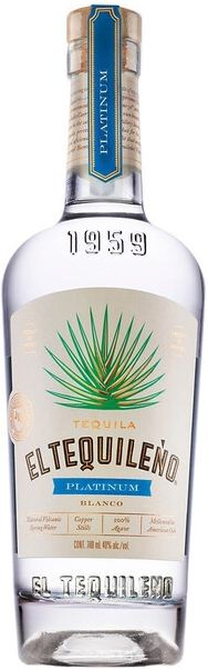 Текила El Tequileno Platinum 0,7 л фото
