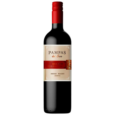 Вино Красное Сухое Pampas del Sur Select Shiraz Malbec Mendoza 2020 0,75 л фото