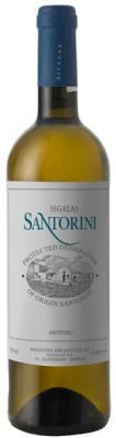 Вино Белое Сухое Sigalas Santorini Assyrtiko 2023 0,75 л фото