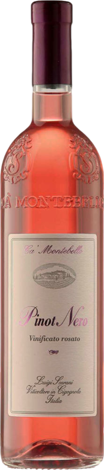 Вино игристое Ca' Montebello Pinot Nero Rosato 2024 0,75 л фото