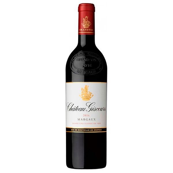Вино Красное Сухое Chateau Giscours 3-me Grand Cru Classe Margaux 2016 0,75 л фото