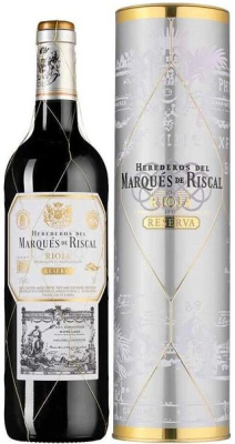 Вино Красное Сухое Marques de Riscal Herederos Reserva Rioja 2020 0,75 л фото