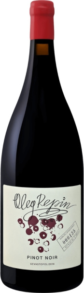 Вино Красное Сухое Oleg Repin Pinot Noir Sevastopol 2023 1,5 л фото