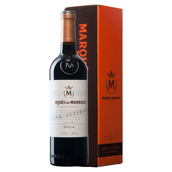 Вино Красное Сухое Marques de Murrieta Gran Reserva Rioja in gift box 2011 0,75 л фото