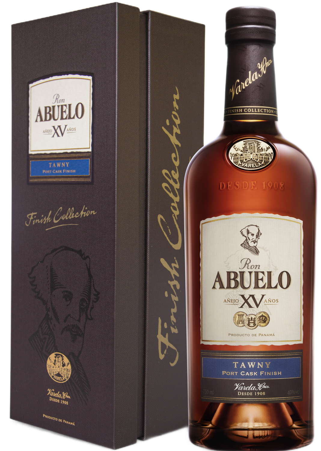 Ром Abuelo Anejo XV Anos Tawny Cask Finish in gift box 0,7 л фото