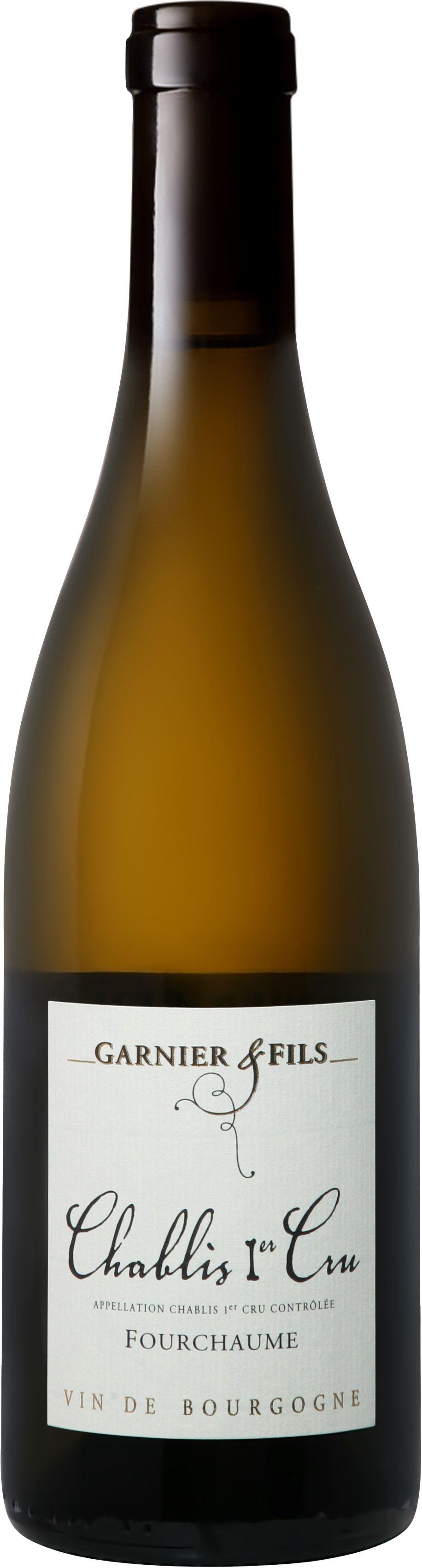 Вино Белое Сухое Domaine Garnier & Fils Chablis 1er Cru Fourchaume 2021 0,75 л фото