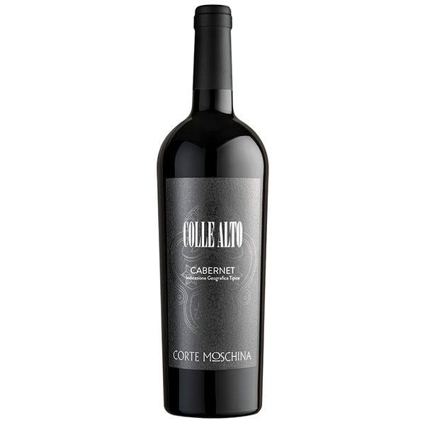 Вино Красное Полусухое Corte Moschina Colle Alto Cabernet Veneto 2018 0,75 л фото