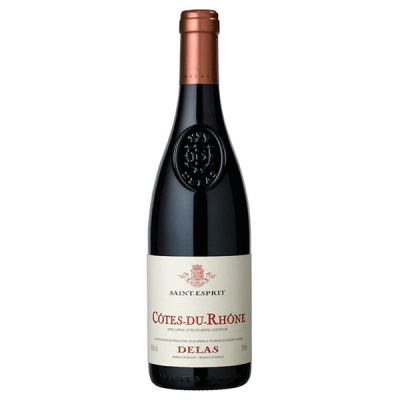 Вино Красное Сухое Delas Saint-Esprit Rouge Cotes-du-Rhone 2020 0,75 л фото