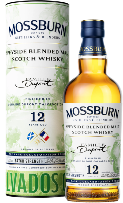 Виски Mossburn Speyside Calvados Dupont Cask Finish in tube 0,7 л фото