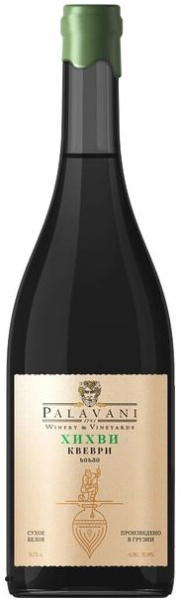 Вино Белое Сухое Palavani Khikhvi Qvevri 2023 0,75 л фото