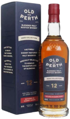 Виски Old Perth 12 Years Old Blended Malt in gift box 0,7 л фото
