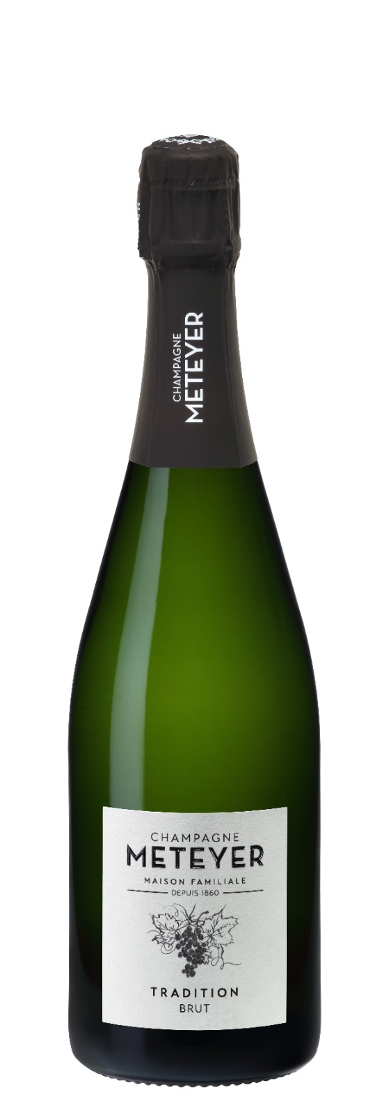 Шампанское Белое Брют Meteyer Tradition Brut Champagne 2021 0,75 л фото