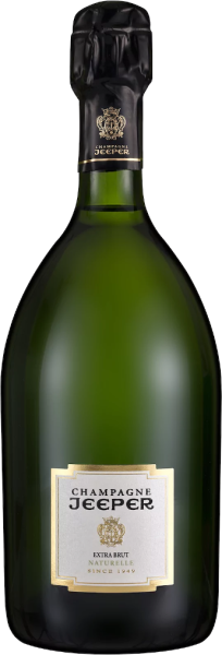 Шампанское Белое Экстра Брют Jeeper Naturelle Extra Brut Champagne 0,75 л фото
