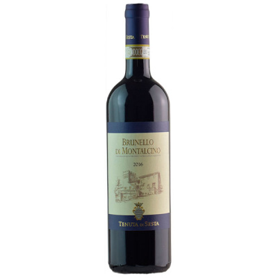 Вино Красное Сухое Tenuta di Sesta Brunello di Montalcino 2016 0,75 л фото