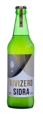 Сидр Бюльви Вивидзеро сухой 5,5% 0,45 л фото