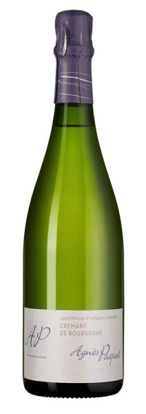 Вино игристое Белое Экстра Брют Domaine Agnes Paquet Cremant de Bourgogne 2023 0,75 л фото