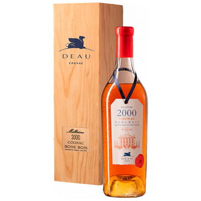 Коньяк Deau Bons Bois in wooden box 2000 0,70 л фото