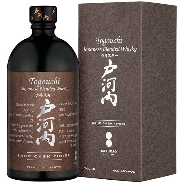 Виски Togouchi Sake Cask Finish in gift box 0,7 л фото