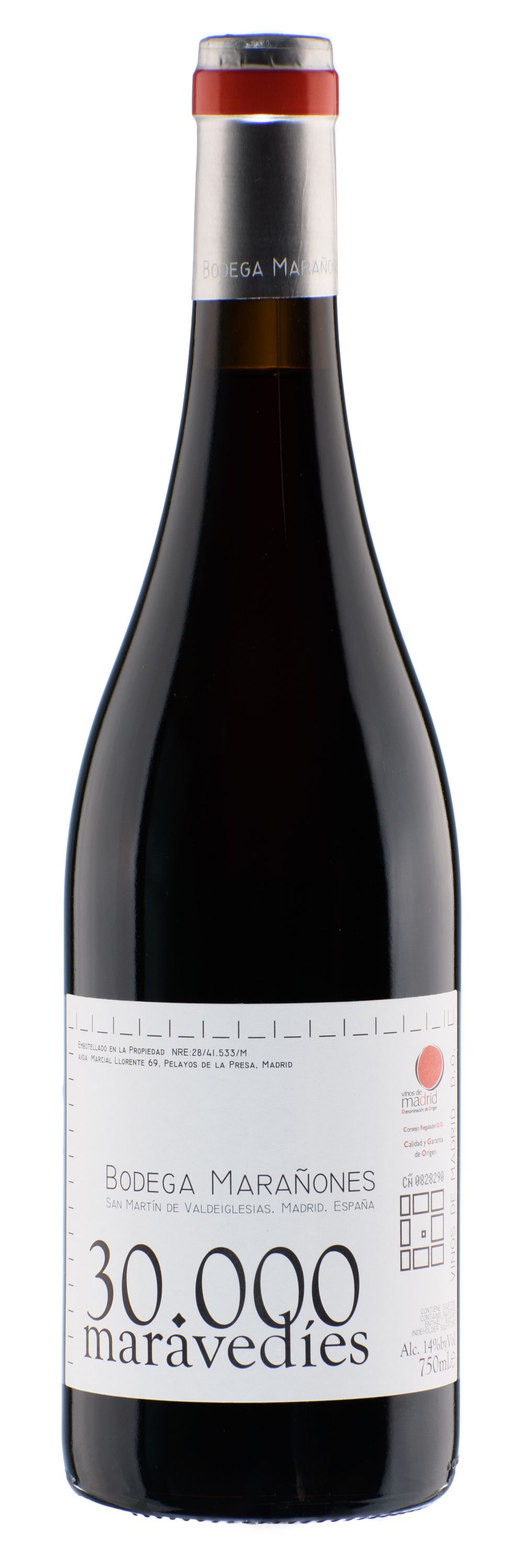 Вино Красное Сухое Bodega Maranones 30 000 Мaravedies 2023 0,75 л фото