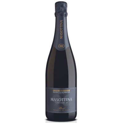 Вино игристое Белое Брют Masottina Collezione 96 Conegliano Valdobbiadene Prosecco Superiore 0,75 л фото