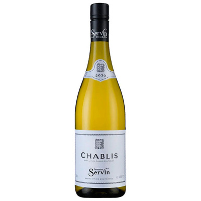 Вино Белое Сухое Domaine Servin Chablis 2020 0,75 л фото