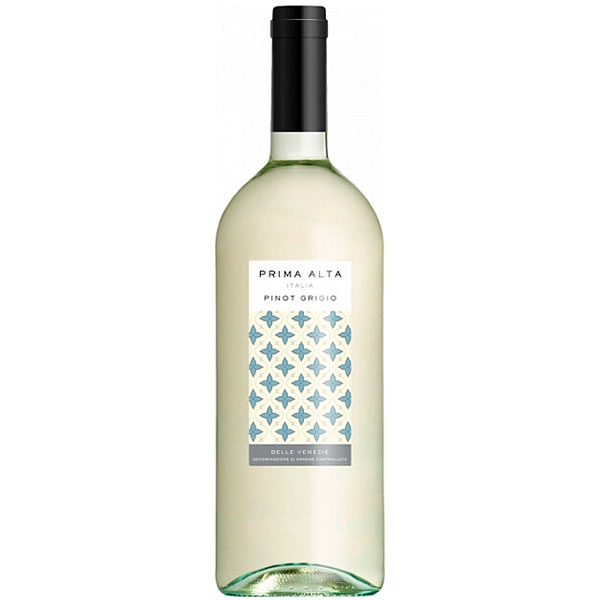 Вино Белое Сухое Prima Alta Pinot Grigio delle Venezie 2022 1,5 л фото