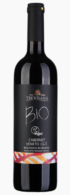 Вино Красное Сухое Trevisana Cabernet Veneto Bio Vegan 2022 0,75 л фото