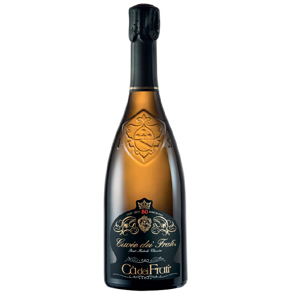 Вино игристое Белое Брют Ca dei Frati Cuvee dei Frati Brut 0,75 л фото