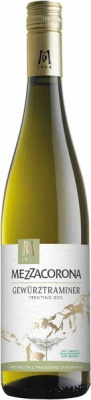 Вино Белое Полусухое Mezzacorona Gewurztraminer Trentino 2024 0,75 л фото